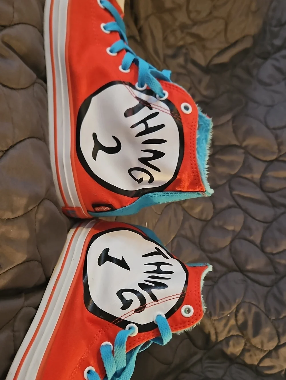 Converse Canvas Vintage Dr Seuss Thing 1&2. Excellent Condition